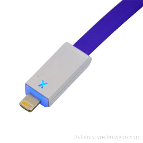 LED Light 8pin USB Cable for iPhone 5/5S/5C